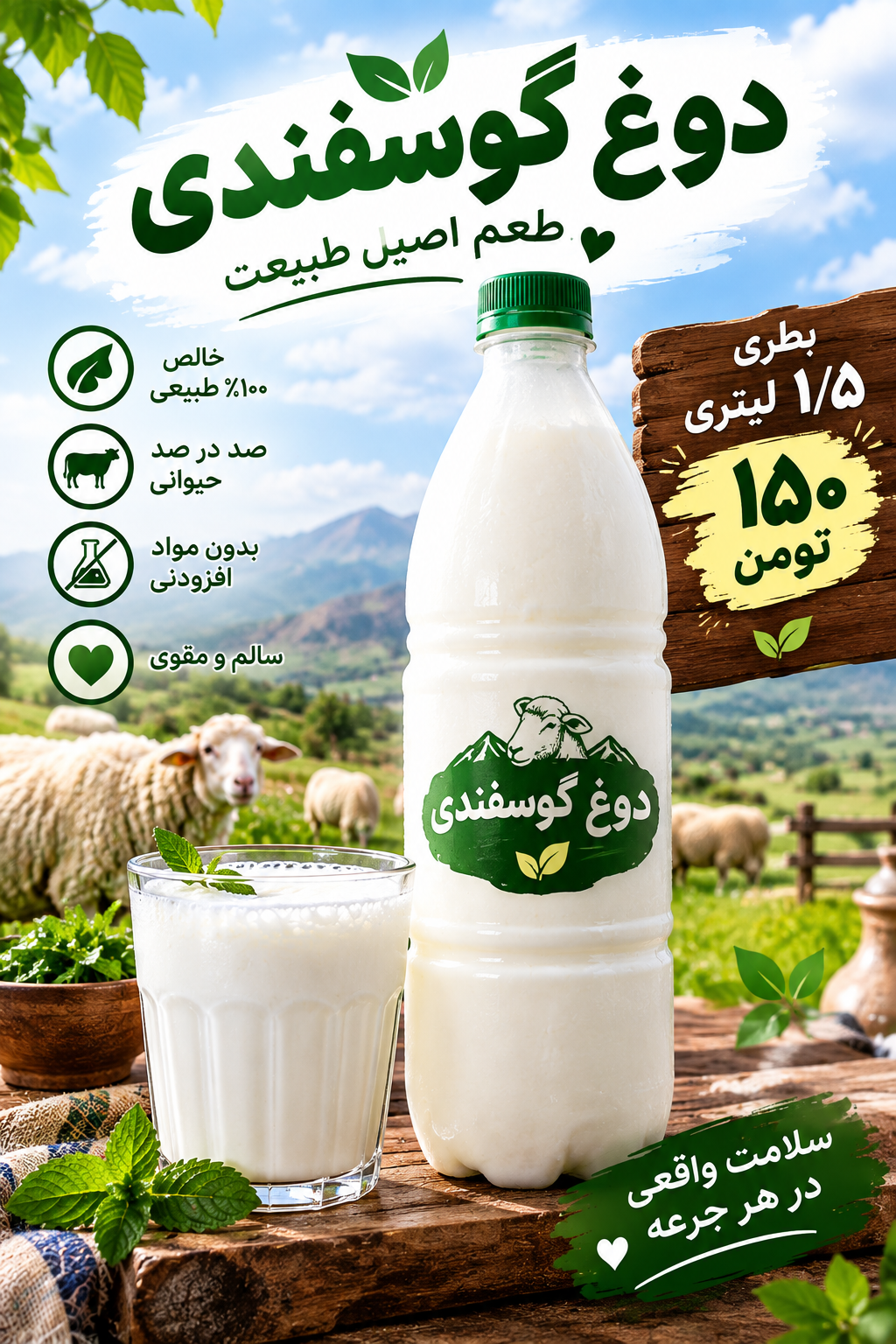 دوغ حیوانی محلی